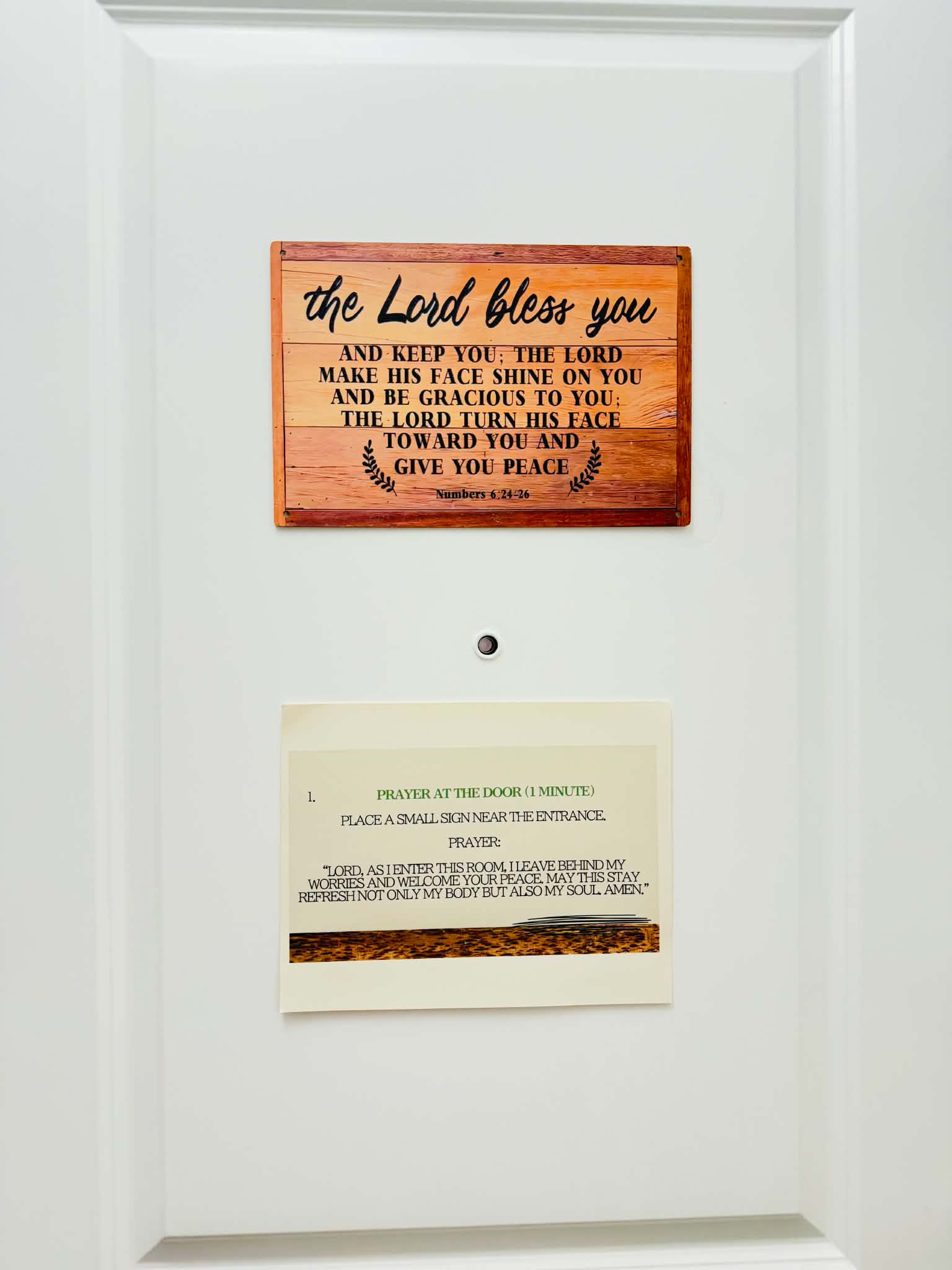 Faith Accent Decor Display